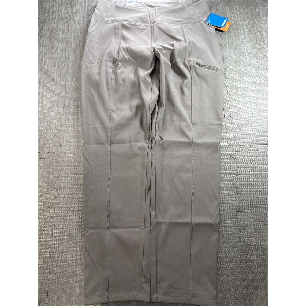 Columbia Women’s Fleece LinedActive Fit Coupe Gray Omni-Shade Pants XL NWT